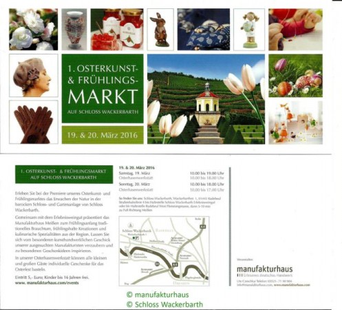 Ostermarkt 2016 in Schloss Wackerbarth