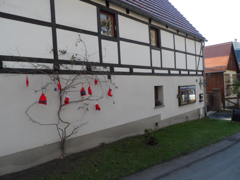 Blaudruckerei Folprecht Adventdeko Blaudruckerei Folprecht mit Adventdeko
