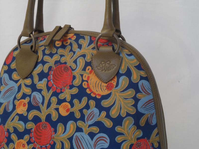 Dilians Tasche Tölzer Rose blau-khaki