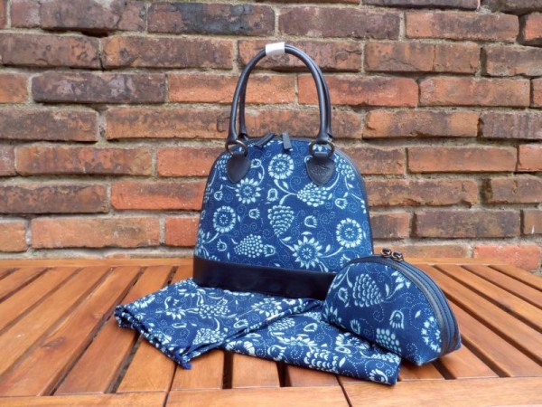 JITKA1 P010601 Pulsnitz Blaudruck - Textil Kunsthandwerk