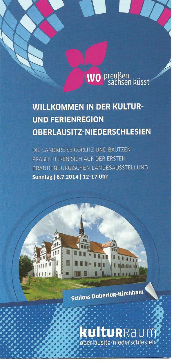 Ersten Brandenburgischen Landesausstellung Flyer Ersten Brandenburgischen Landesausstellung Flyer